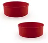 Kulatá silikonová forma na pečení, průměr 20 cm, sada 2 Náhled obrázku produktu 1