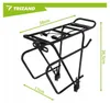 Trizand 27590 Zadní nosič na kolo, nosnost 25 kg, černý Náhled obrázku produktu 7