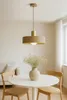 FKL DESIGN Home Deco Hängelampe Hängeleuchte Ecru-Gold Produktbild-Vorschau 3