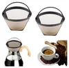 2 Stück Kaffeefilter Größe 4 Edelstahl Wiederverwendbar Produktbild-Vorschau 1