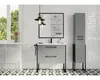 Jungborn Badspiegel 80x80x2 cm Rahmen schwarz matt Produktbild-Vorschau 3