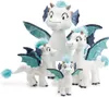 Drago Nici Zafura 20 cm peluche in piedi Anteprima dell’immagine prodotto 9