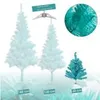 Künstlicher Weihnachtsbaum türkis inkl. Ständer Tannenbaum Produktbild-Vorschau 2