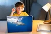 MuchoWow® Laptop Aufkleber Sticker Cover Hai - Meer - Produktbild-Vorschau 3