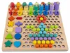 Kruzzel 17252 Holz-Steckspiel mit Fischen, Zahlen und Produktbild-Vorschau 4