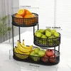 Obstkorb mit 3 Ebenen, Obstschale Halter, Produktbild-Vorschau 2