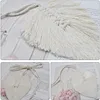 4 Stück Raffhalter Boho Blätter Vorhanghalter Baumwolle Produktbild-Vorschau 3