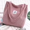 STILVORA Damen Kord Schultertasche, Rosa - Weiches Produktbild-Vorschau 4