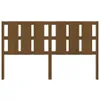 vidaXL Bett Kopfteil Honigbraun 165,5x4x100 cm Massivholz Produktbild-Vorschau 5