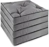 Stuhlkissen 50x50 cm 4er Set, 10 cm dick, wasserabweisend, Produktbild-Vorschau 1