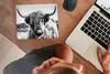 MuchoWow® Mauspad Mousepad Kuh - Schottischer Hochländer - Produktbild-Vorschau 3