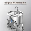 Zimilo Automatischer Katzenbrunnen 2,2L aus 304 Edelstahl, Produktbild-Vorschau 2