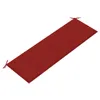 vidaXL Coussin pour banc de jardin rouge 150x50x3 cm tissu Voir les images du produit 18