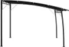 A black metal gazebo frame with a black canopy, shown against a white background. Náhled obrázku produktu