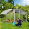 Izrielar 3x2x2m Hühnerstall Kuppeldach Tiergehege Produktbild-Vorschau 6