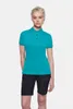 HAKRO Poloshirt Baumwolle-Tec Damen #214 Gr. S smaragd Produktbild-Vorschau 2