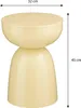 Mica Decorations Elliot Beistelltisch - H45 x Ø32 cm - Produktbild-Vorschau 5
