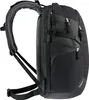 Side view of a black backpack. Produktbild-Vorschau