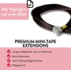 hair2heart Premium Mini Tape Extensions de cheveux humains Voir les images du produit 10