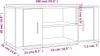 TV-Schrank - TV-Lowboard - Betongrau 100x35x40 cm Produktbild-Vorschau 7