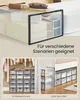Schuhboxen, Schuh-Organizer aus Kunststoff, mit Tür, Produktbild-Vorschau 3