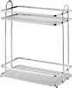 A chrome-plated two-tier shelf unit. Náhled obrázku produktu