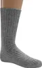 A single grey sock on a mannequin leg against a white background. Produktbild-Vorschau