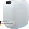 plasteo Set de 6 bidons à eau de 30 litres avec couvercle à Voir les images du produit 2