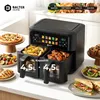 Balter Heißluftfritteuse XXL 9L Doppelkammer mit Produktbild-Vorschau 3