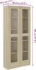 vidaXL Vitrinenschrank Sonoma-Eiche 82,5x30,5x185,5 cm Produktbild-Vorschau 10