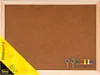 Idena 568021 Pinnwand, mit Holzrahmen, inkl 2 Schrauben und Produktbild-Vorschau 1