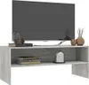 vidaXL TV skříňka betonová šedá 100x40x40 cm odvozený Náhled obrázku produktu 3