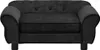 vidaXL Canapé pour chien noir 72x45x30 cm peluche Voir les images du produit 2