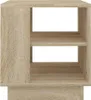 vidaXL Konferenční stolek Sonoma Dub 40x40x43 cm Materiál Náhled obrázku produktu 4