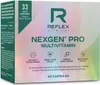 The image shows the front of a Reflex Nutrition Nexgen Pro Multivitamin box. Náhled obrázku produktu