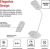 LED Schreibtischlampe STELLA, weiss Voir les images du produit