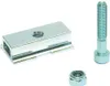 Adapter platte Gazelle etc. für schmale Stegplatten Alu Produktbild-Vorschau 2