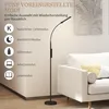HOMCOM LED stojací lampa s regulací jasu, dálkovým Náhled obrázku produktu 4