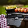 HAGE Hibachi Holzkohlegrill aus Gusseisen mit Grillrost 43 Produktbild-Vorschau 8