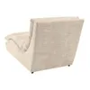 Chaiselongue SAN REMO im Chenille-Stoff, Farbe: Beige Produktbild-Vorschau 3