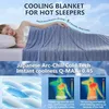 Kühldecke Sommerdecke 150X200CM Blau Doppelseitige Produktbild-Vorschau 2