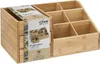 Organizer 2 schubladen 6 fächer bambus - 5 five simply Produktbild-Vorschau 2