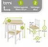 Ensemble de chaises pour enfants Amy - 4 petites chaises Voir les images du produit 7