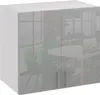Roe Furniture | Küchenhängeschrank 80 cm - Grau – Glanzgrau Produktbild-Vorschau 1
