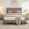 Homestyle4u Polsterbett 160x200 cm Bett Doppelbett mit Produktbild-Vorschau 30