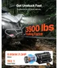 Elektrický naviják SucceBuy 1587 kg, naviják s motorem 12 V Náhled obrázku produktu 2