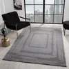 Premium Teppich Wohnzimmer Schlafzimmer Modern Hoch&Tief Produktbild-Vorschau 2