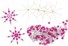 Betzold Drahtsterne-Set, Farbe: pink/silber Produktbild-Vorschau 1