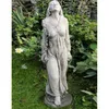 Schöne Skulptur Rosenmädchen aus Steinguss perfekt für den Produktbild-Vorschau 2