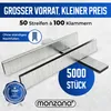 MONZANA® Tackerklammern 16 mm Verzinkt Passgenau für Produktbild-Vorschau 5